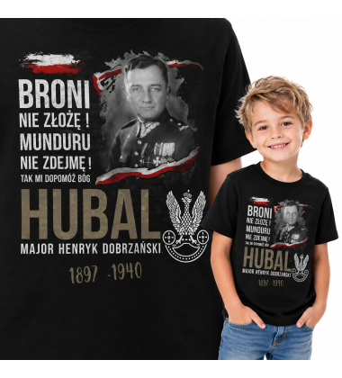 Koszulka dziecięca Patriotyczna HUBAL